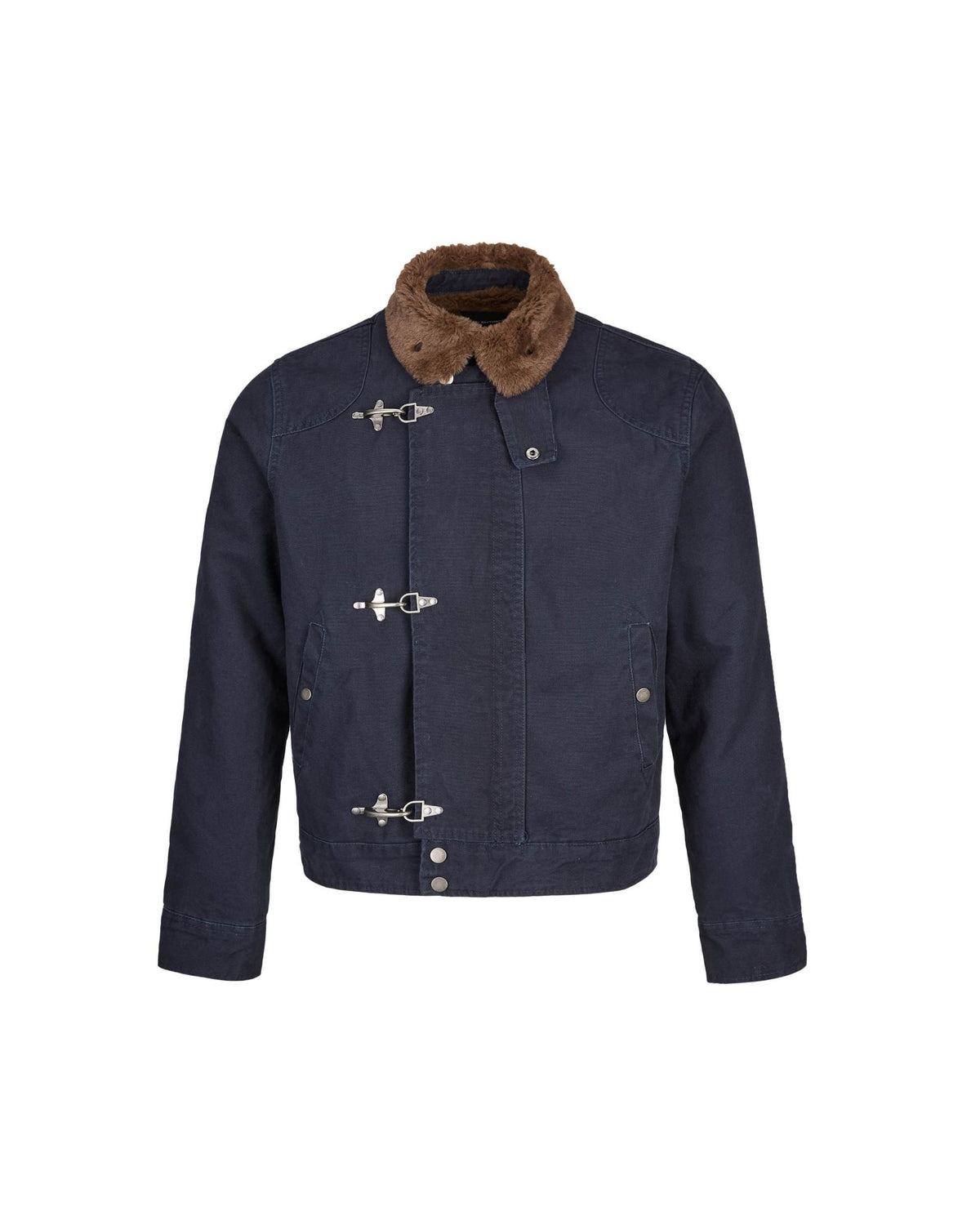 Voss Latch Jacket Blue, XS - Streetwear Jacket - Slick Street