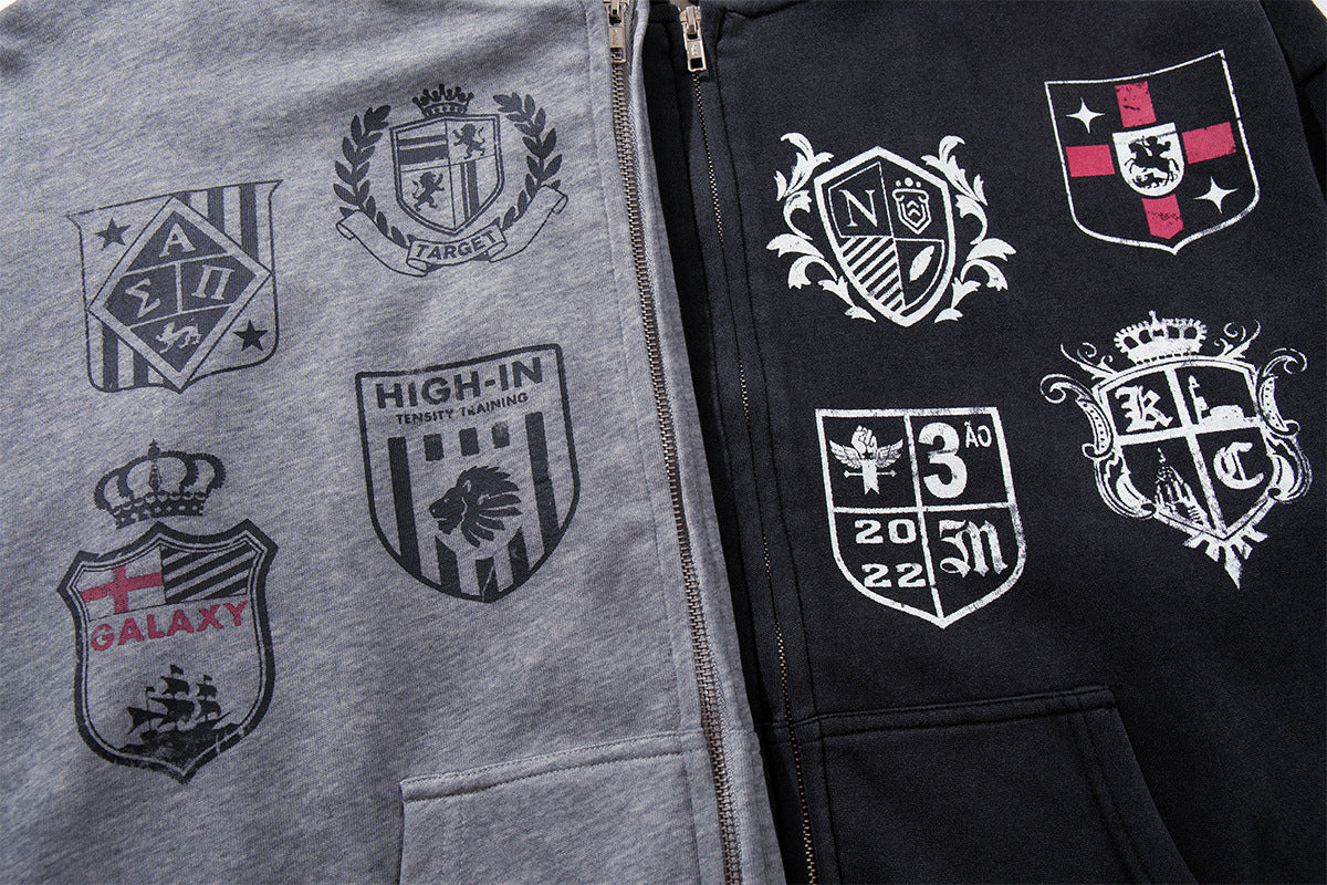 Zaneer Logo Zip Hoodie