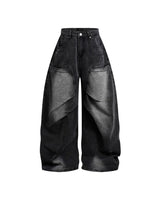 Colossus Washed Jeans Black, 28 - Streetwear Jeans - Slick Street