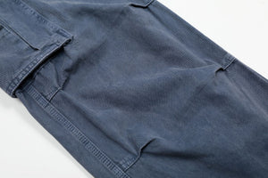 Retro Loose Fit MultiPocket Denim Cargo Jeans , - Streetwear - Slick Street