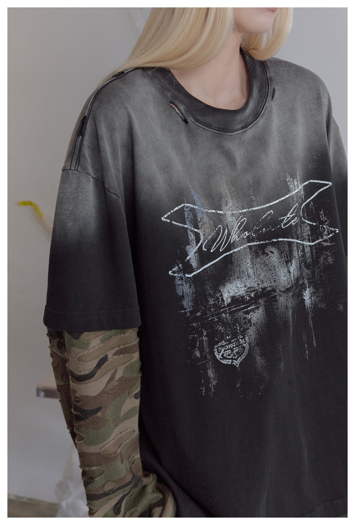 Vela Camo Long Sleeve