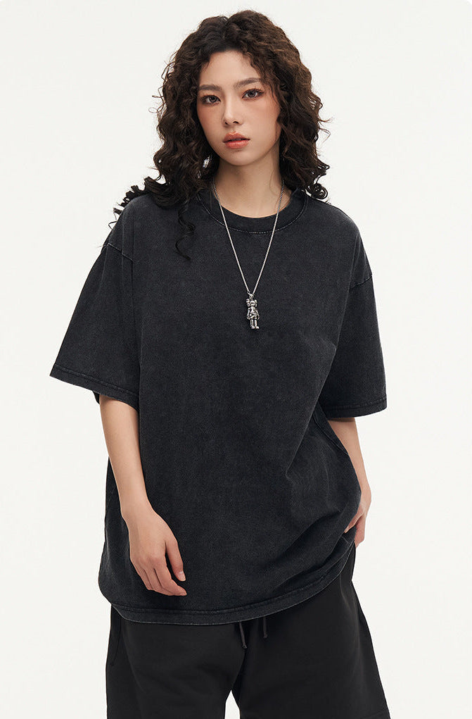 SS Washed Blank Tee
