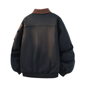 Duck Down Faux TwoPiece Casual Jacket , - Streetwear Jacket - Slick Street