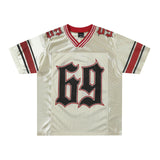 Cream '69' Football Jersey Cream, XS - Streetwear - Slick Street