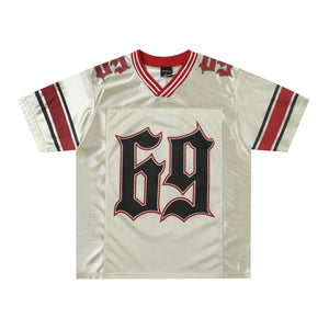 Cream '69' Football Jersey Cream, XS - Streetwear - Slick Street