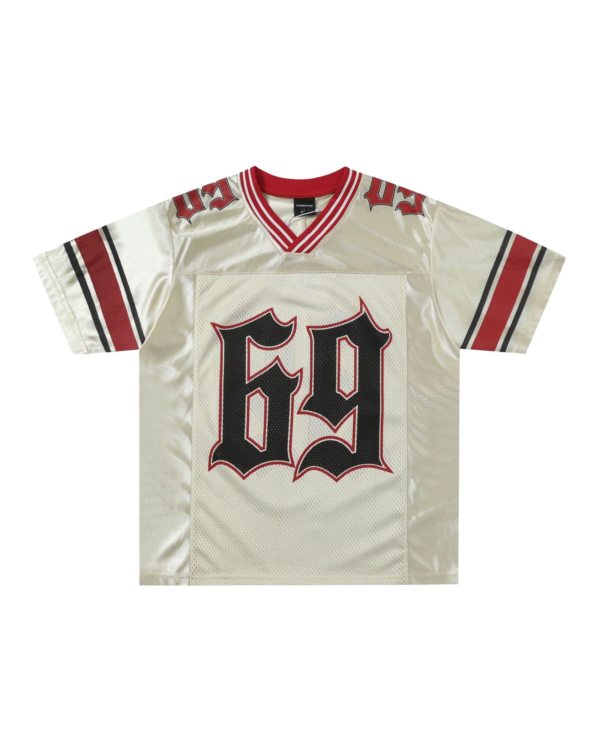 Cream '69' Football Jersey , - Streetwear - Slick Street