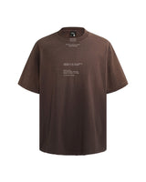 Ancient Ways Washed T-Shirt Coffee Brown, S - Streetwear T-Shirt - Slick Street