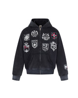 Zaneer Logo Zip Hoodie