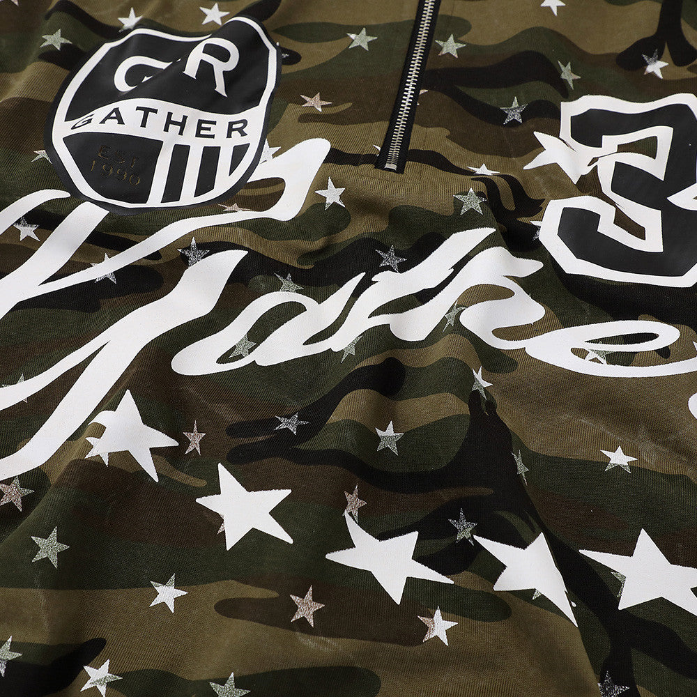 Senn Camo Zip T-Shirt