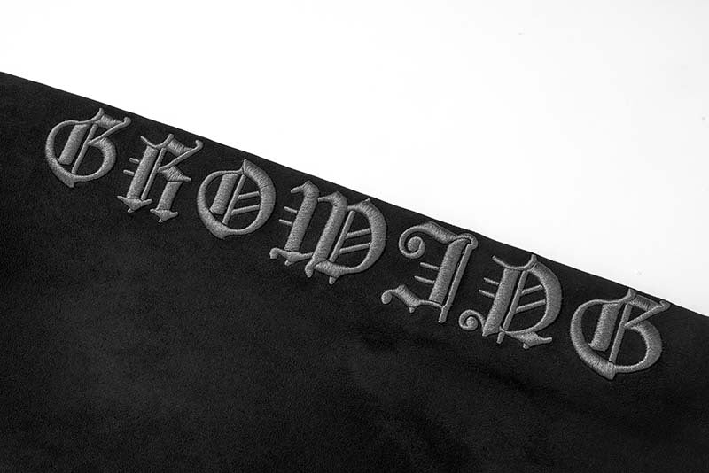 Grimoire Gothic Zip Hoodie , - Streetwear Hoodie - Slick Street