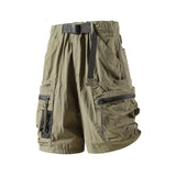Recon Utility Shorts Khaki, XS - Streetwear Shorts - Slick Street