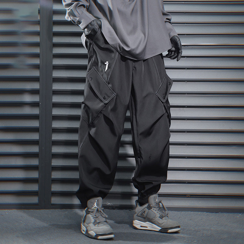 Dark Industry T1 Cargo Joggers , - Streetwear Cargo Pants - Slick Street