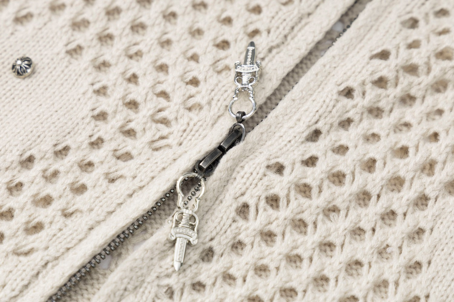 Webcore Open-Knit Zip Hoodie , - Streetwear Hoodie - Slick Street