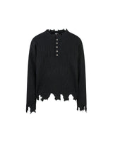 Ronan Distressed Knit Long Sleeve