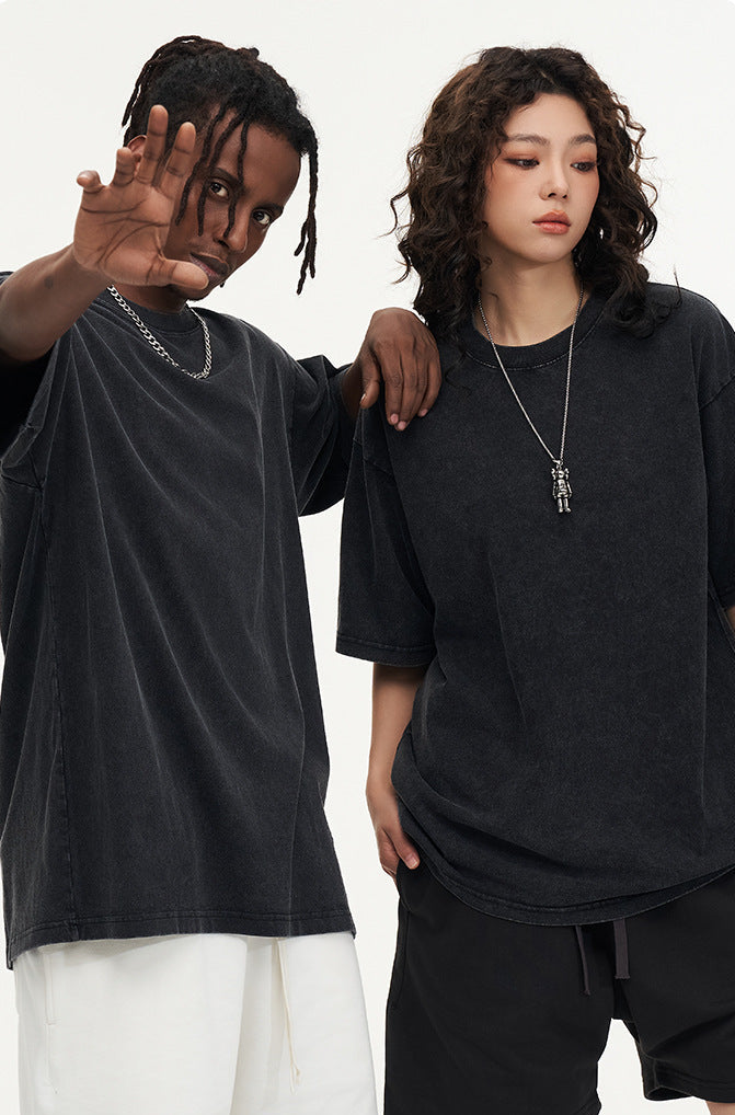 SS Washed Blank Tee
