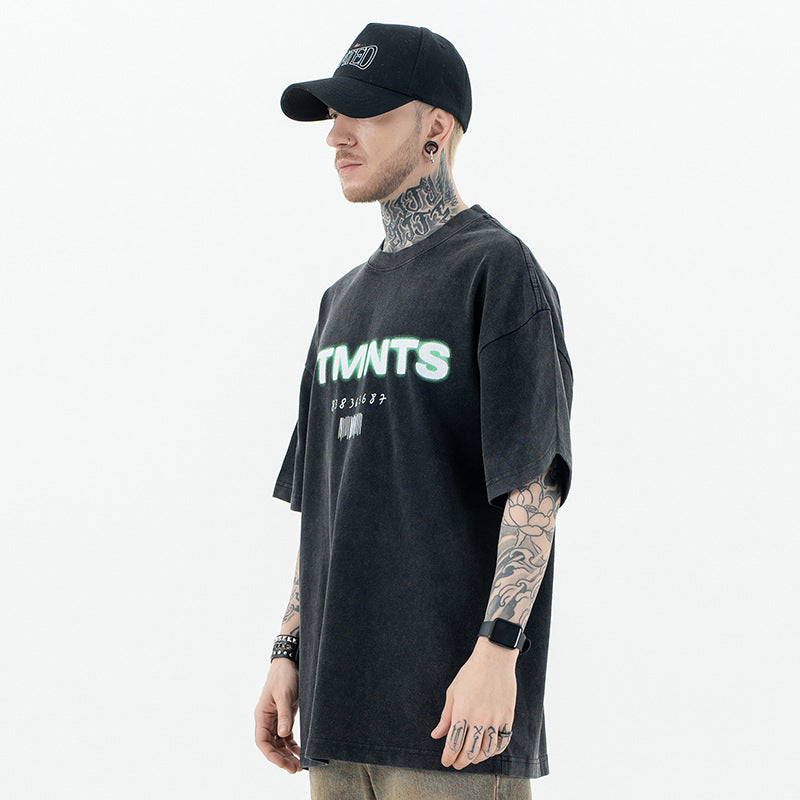 VTMNTS Black Tee , - Streetwear T-Shirt - Slick Street