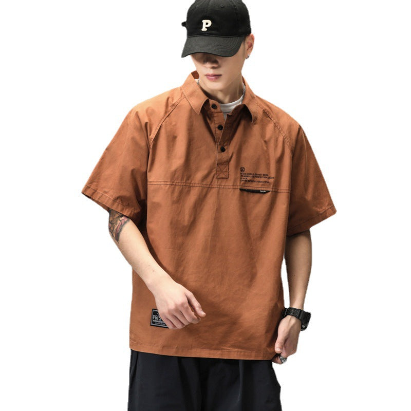 Transit Utility Pullover Shirt , - Streetwear Shirt - Slick Street