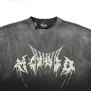 Corrupted Oversized Sweatshirt , - Streetwear Sweatshirts - Slick Street