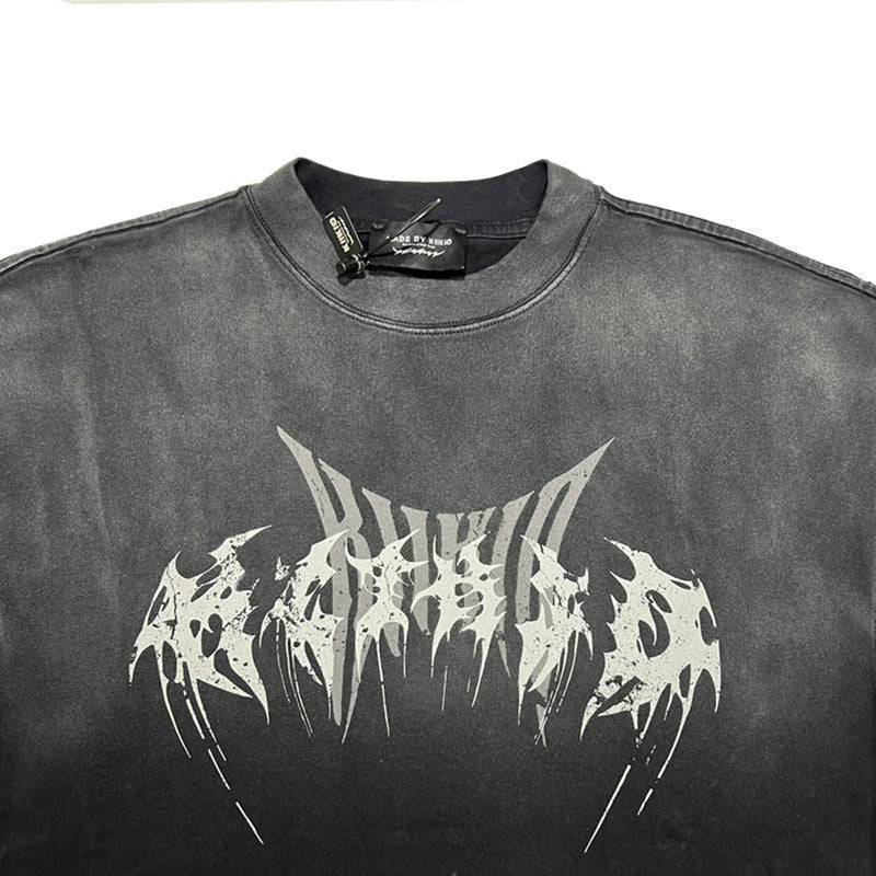 Corrupted Oversized Sweatshirt , - Streetwear Sweatshirts - Slick Street