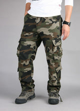 CA26 Tactical Camo Cargo Pants Camo Green, 29 - Streetwear Pants - Slick Street