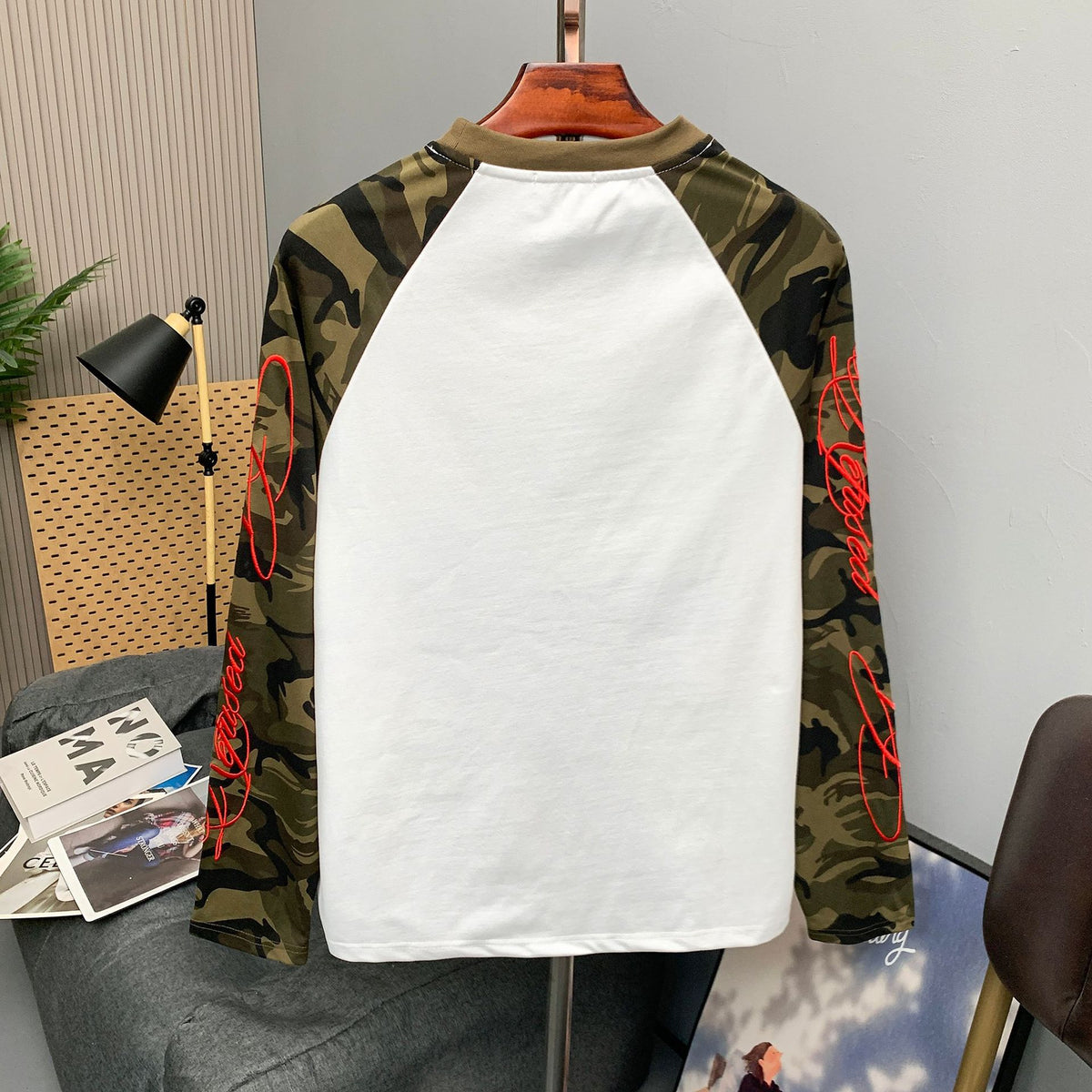 Yori Camo Raglan Long Sleeve
