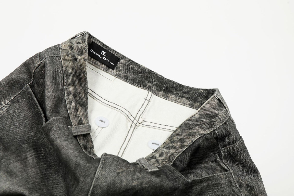 Dirty Grey Blade Jeans , - Streetwear Jeans - Slick Street