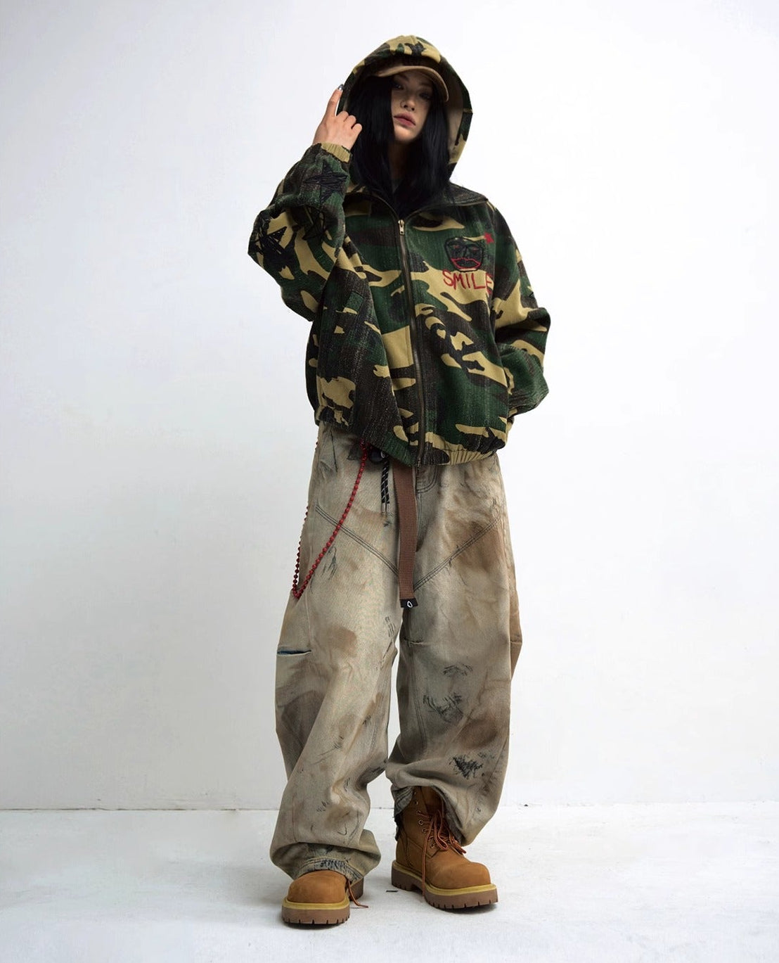 Wasteland Dirty Wash Jeans , - Streetwear Jeans - Slick Street