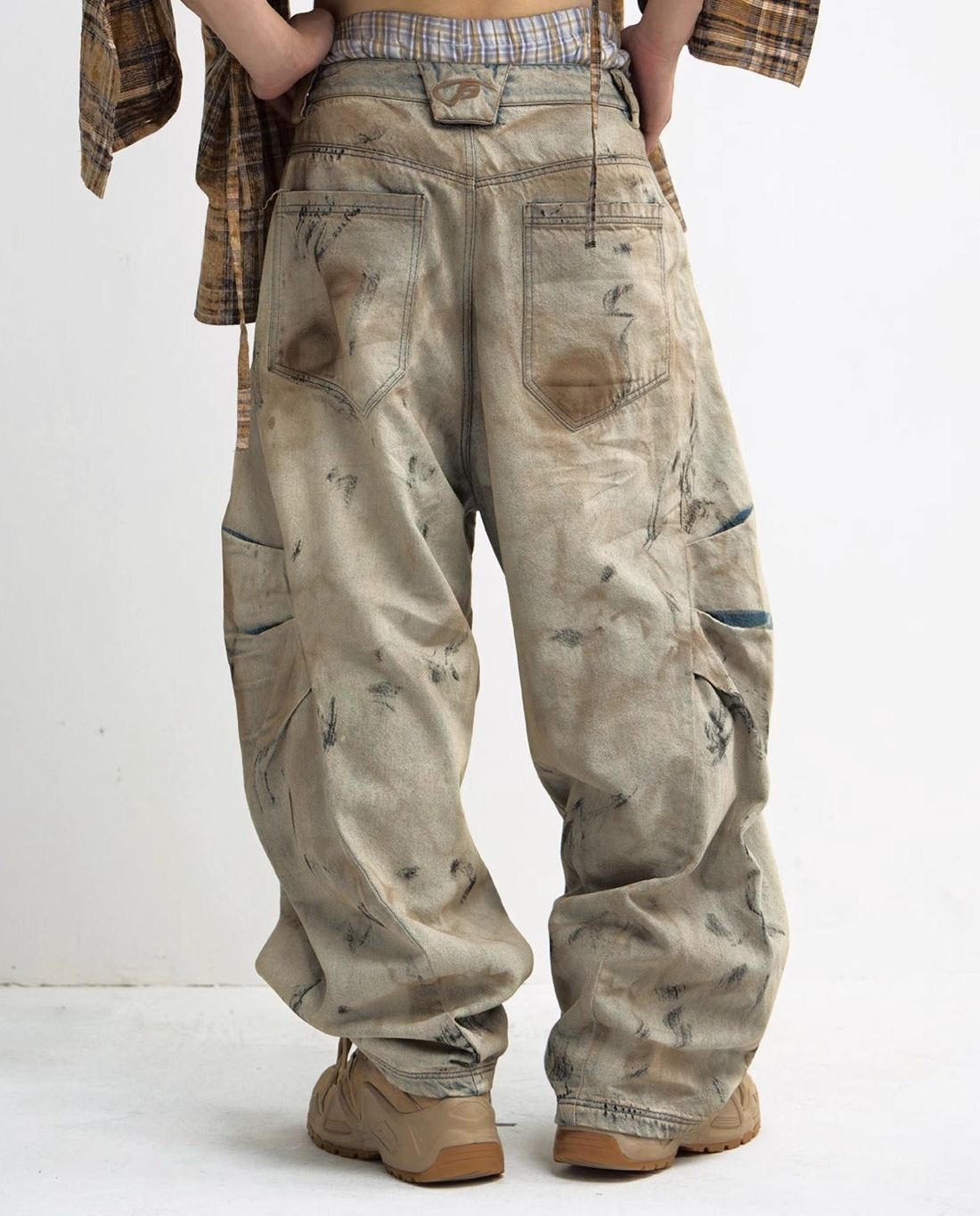 Wasteland Dirty Wash Jeans , - Streetwear Jeans - Slick Street