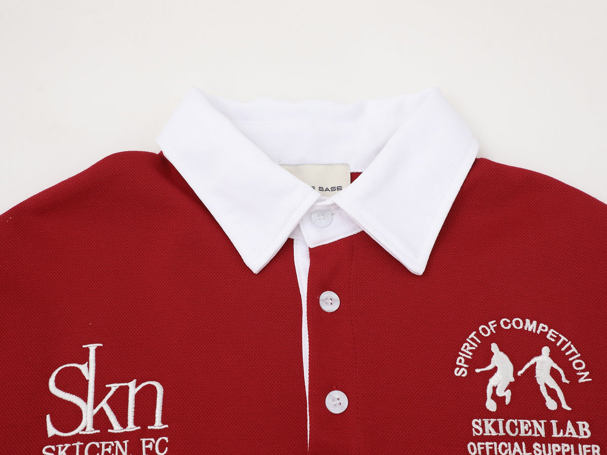 SKN Collared Polo , - Streetwear T-Shirt - Slick Street