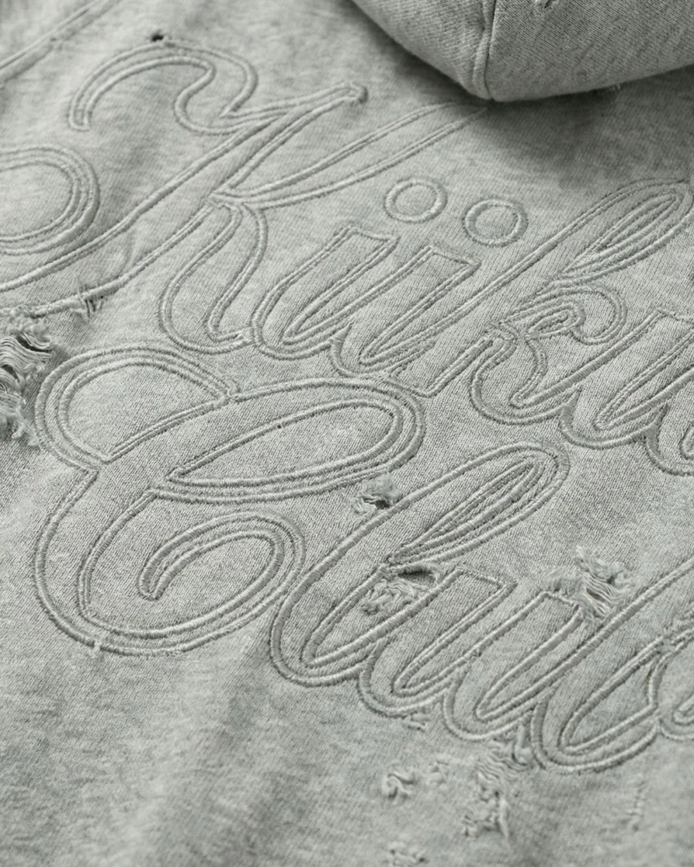 Ghost Distressed Hoodie , - Streetwear Hoodie - Slick Street