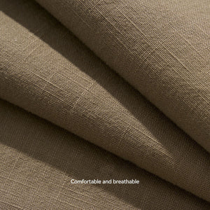 Linen Wide Leg Pants , - Streetwear Pants - Slick Street