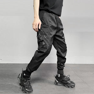 Slim Fit 'Nightshade' Cargo Pants , - Streetwear Cargo Pants - Slick Street
