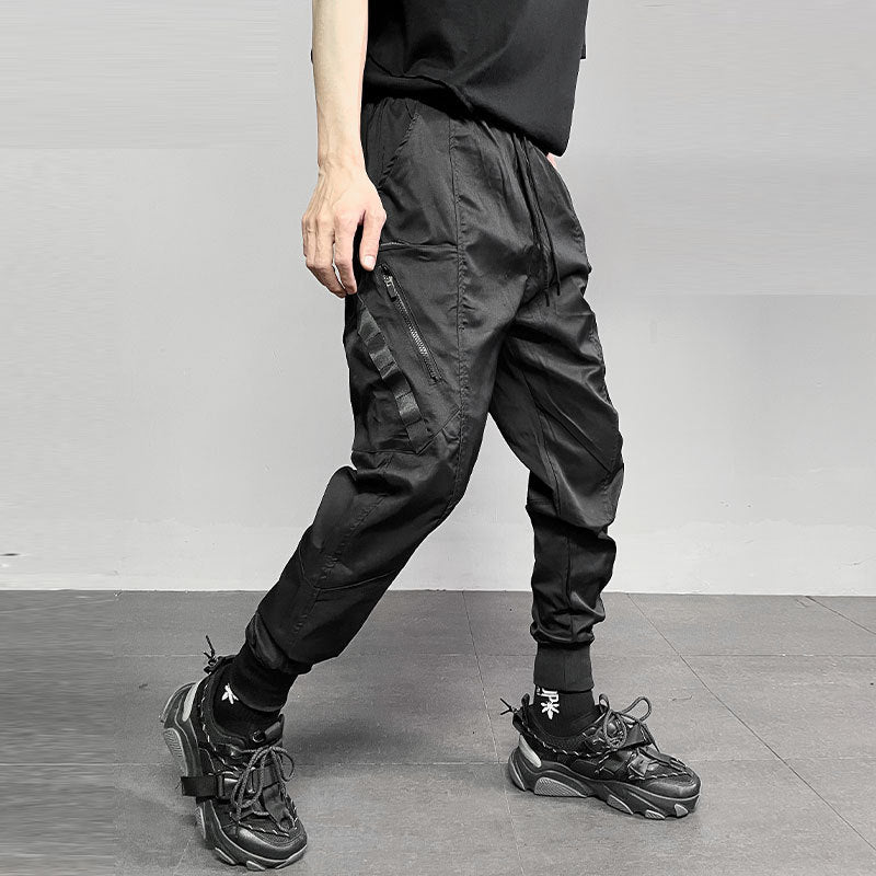 Slim Fit 'Nightshade' Cargo Pants , - Streetwear Cargo Pants - Slick Street