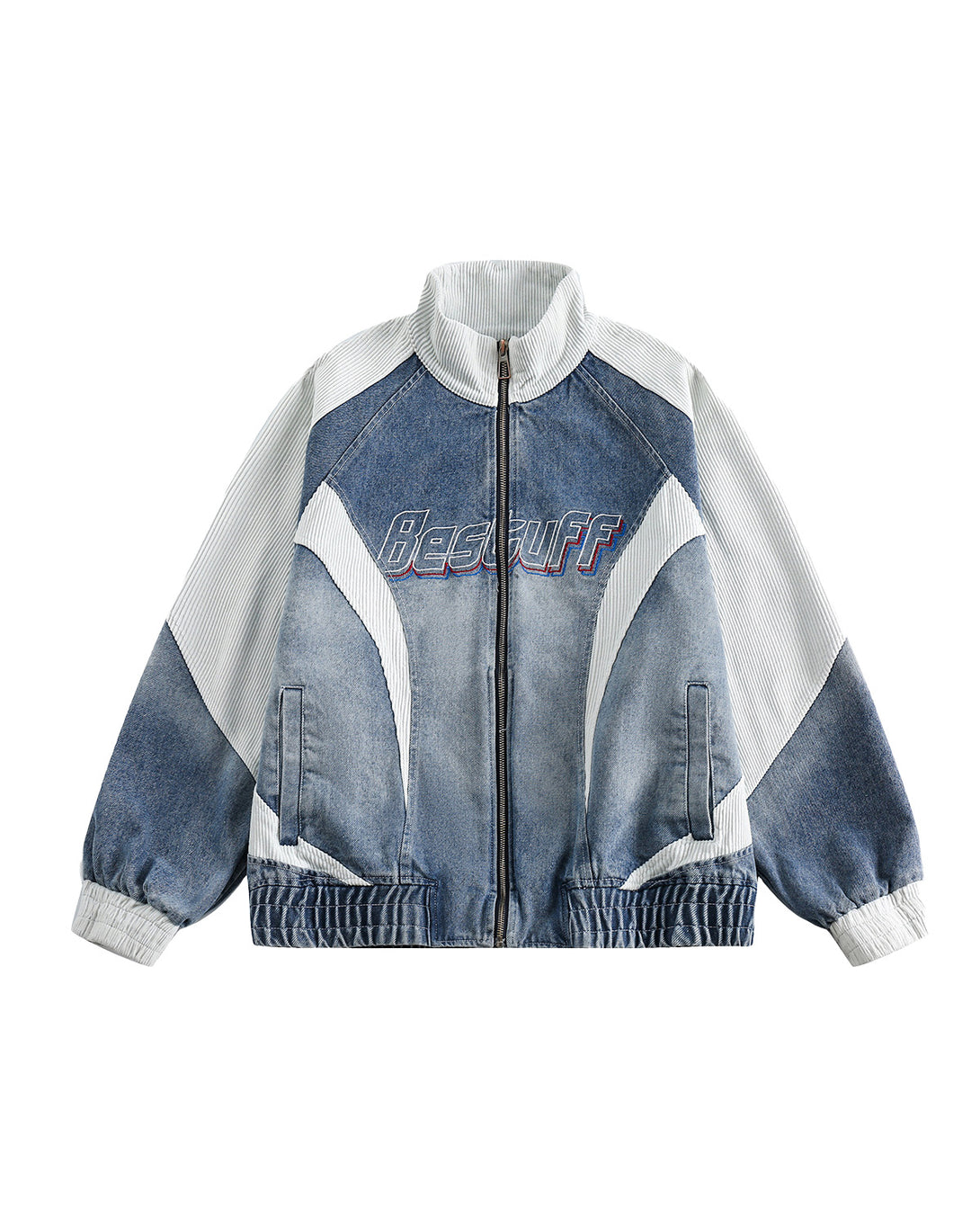 Retro Biker Splicing Jacket , - Streetwear - Slick Street
