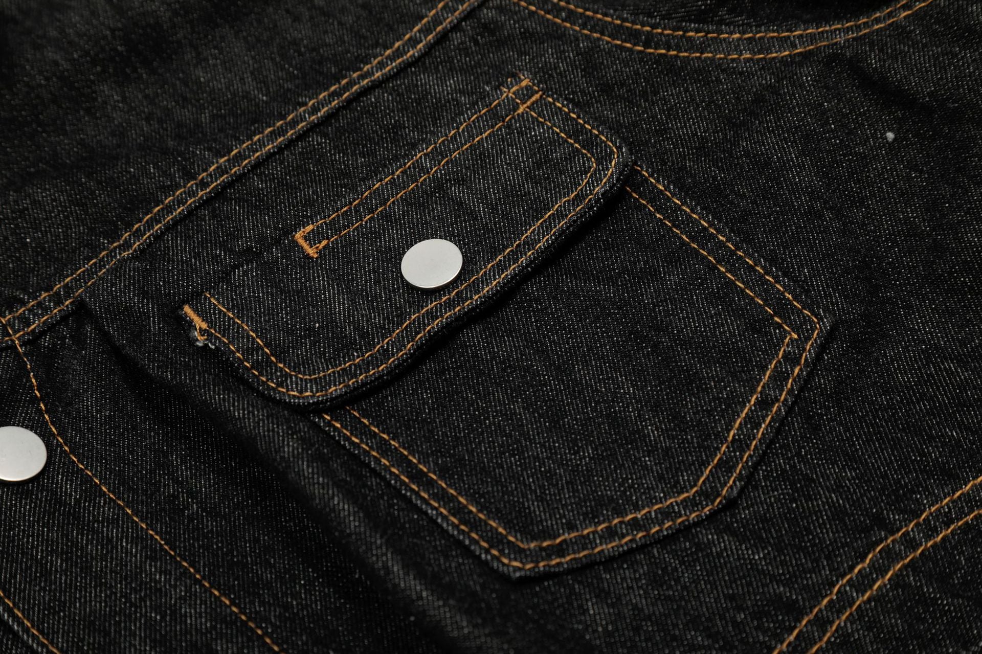G6849 American Retro Autumn and Winter Niche High-End Original Cow Motorcycle Style Design Men's and Women's Loose Denim Jacket