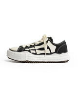 Fracture Low Sneakers - Bone Black