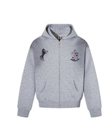 Aster Zip Up Hoodie Grey, XS - Streetwear Hoodie - Slick Street