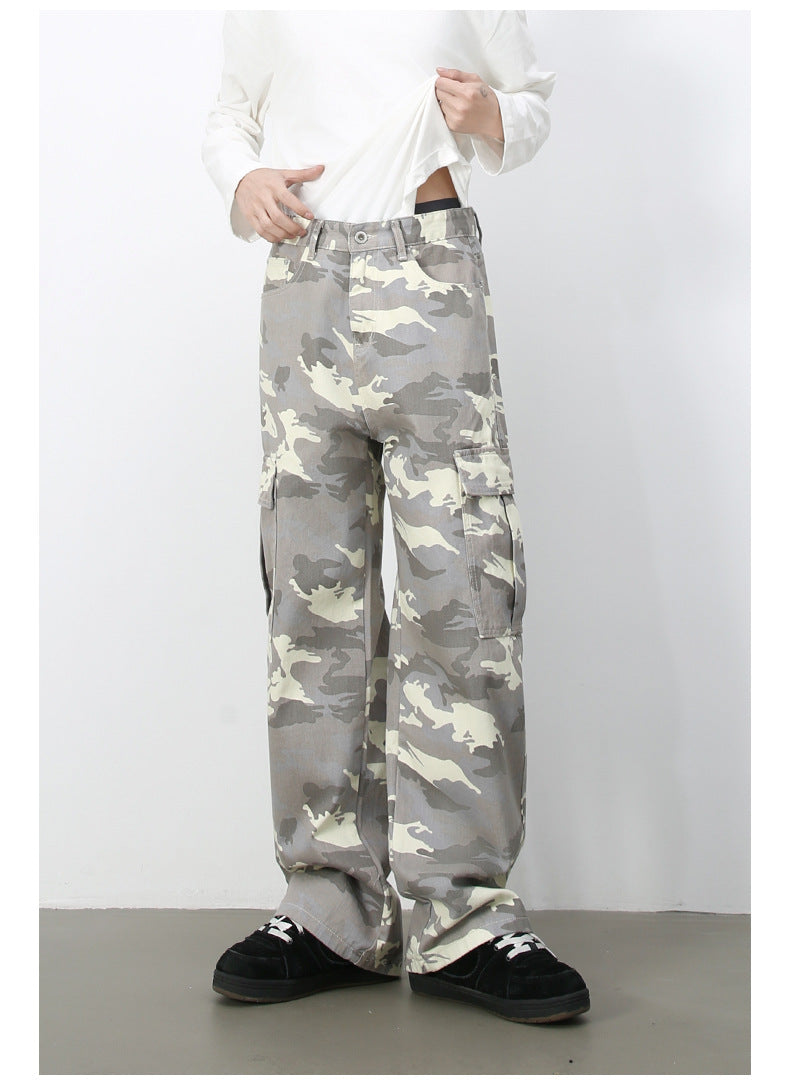Gideon Camo Relaxed Cargos