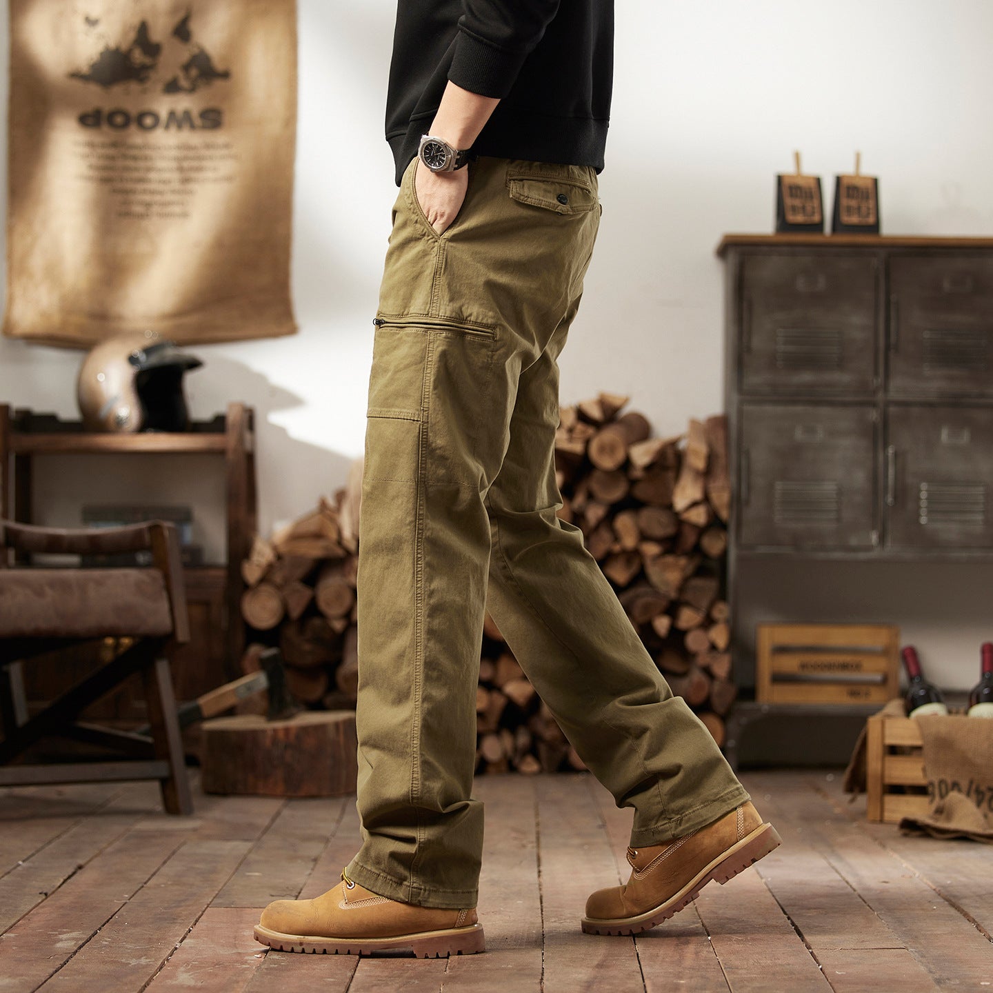 Outpost Cargo Pants , - Streetwear Cargo Pants - Slick Street