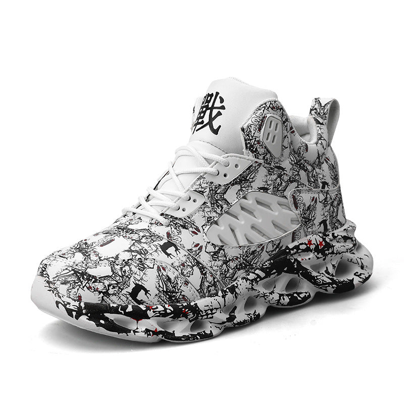 Ghost Runners - Arctic Marble , - Streetwear Shoes - Slick Street