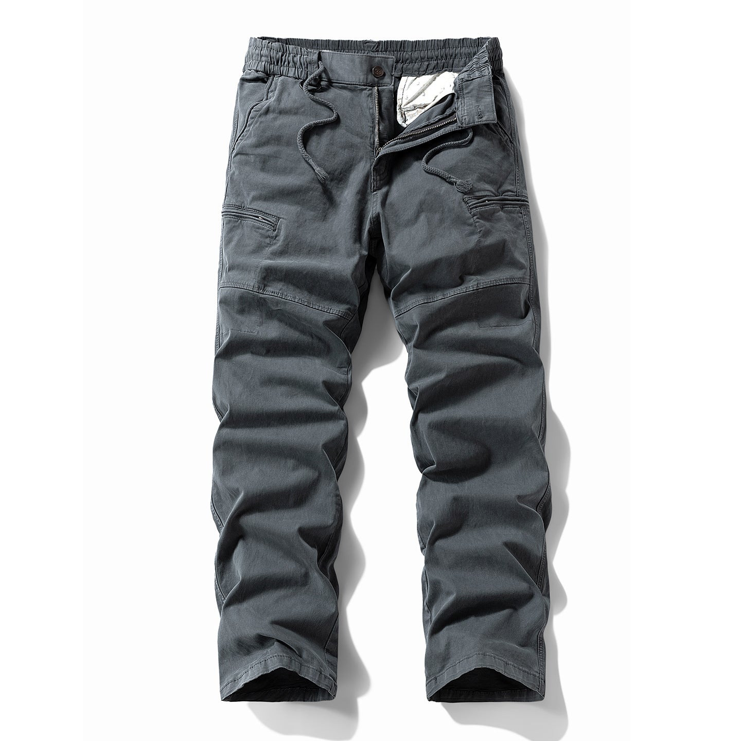 Outpost Cargo Pants Gray, 29 - Streetwear Cargo Pants - Slick Street