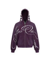 Vice Script Zip Hoodie