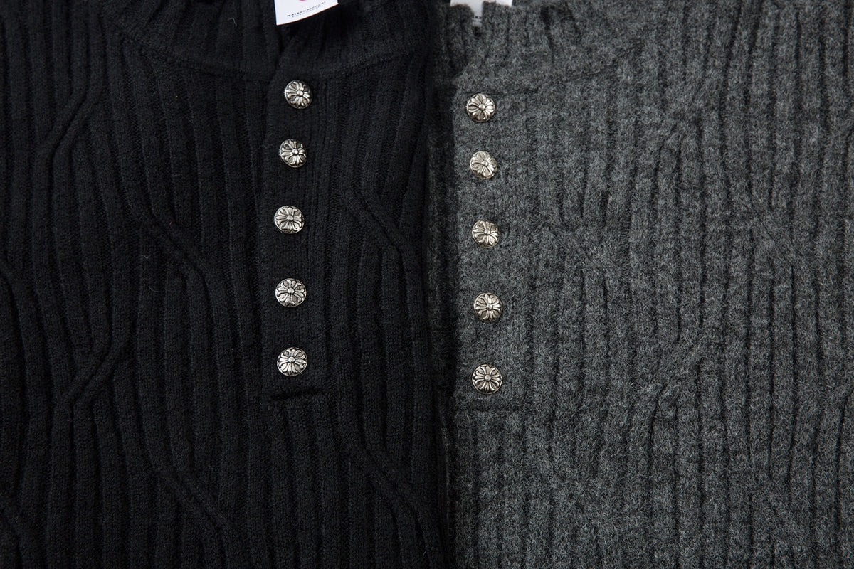 Ronan Distressed Knit Long Sleeve