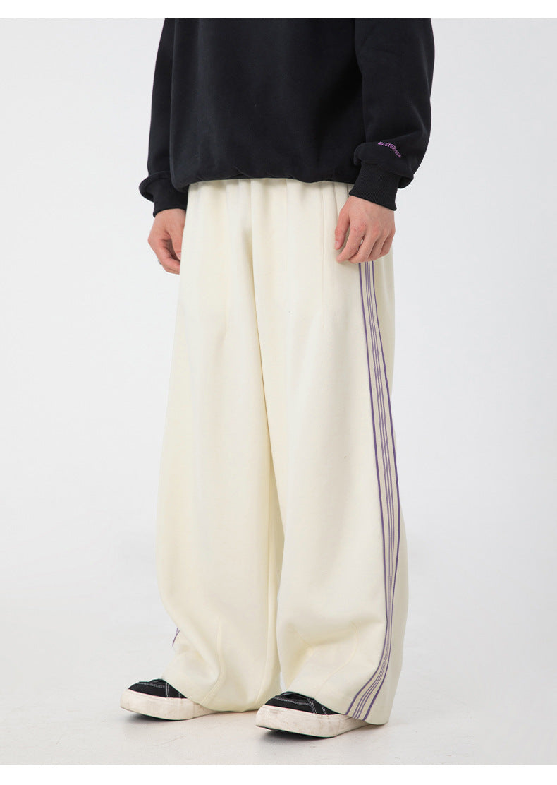 High Street Side Striped Joggers , - Streetwear Joggers - Slick Street