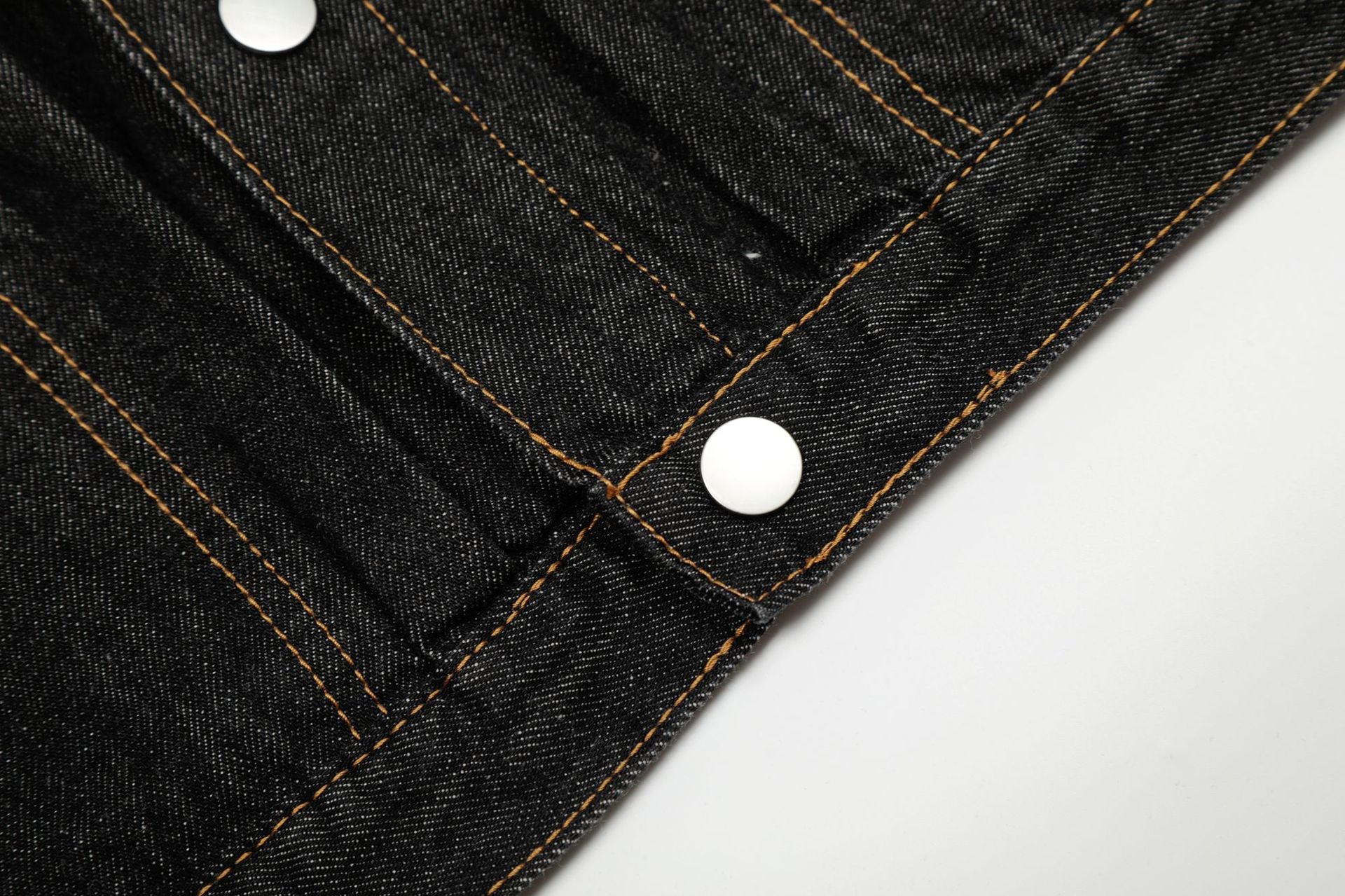 G6849 American Retro Autumn and Winter Niche High-End Original Cow Motorcycle Style Design Men's and Women's Loose Denim Jacket