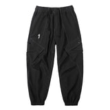 Dark Industry T1 Cargo Joggers Black, S - Streetwear Cargo Pants - Slick Street
