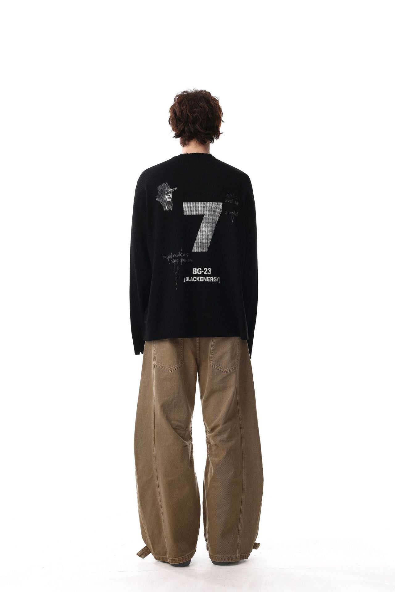 Britannia Waffle Long Sleeve , - Streetwear Long Sleeve - Slick Street
