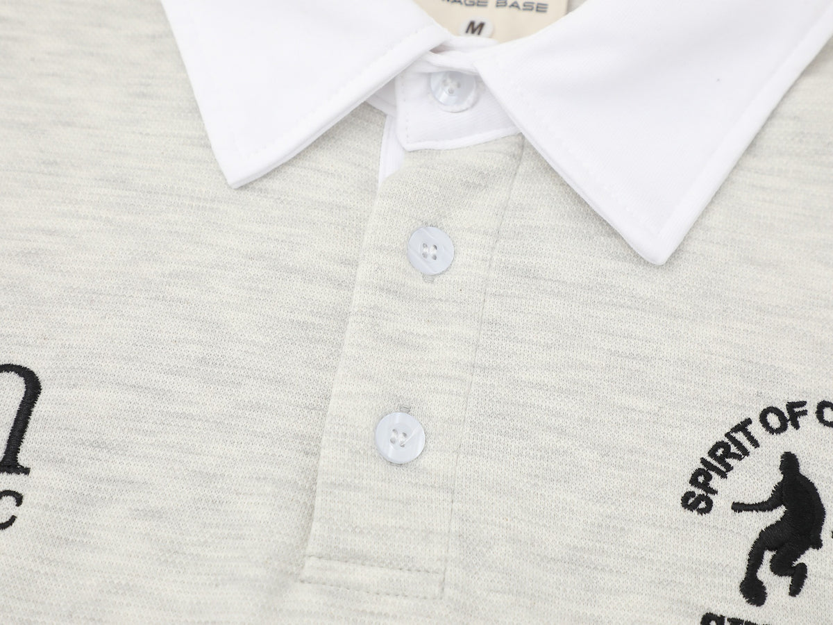 SKN Collared Polo , - Streetwear T-Shirt - Slick Street