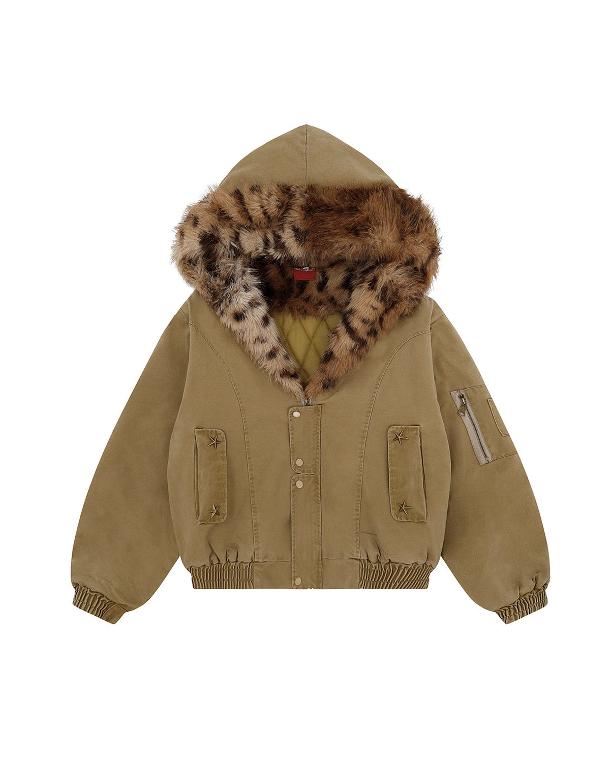 Kell Quilted Fur Jacket