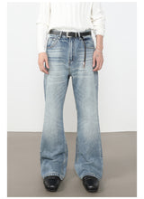 Washed Bootcut Jeans